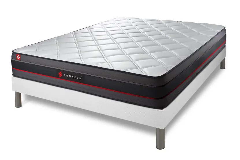 Ensemble Matelas Sommier 180x200 cm - Regen