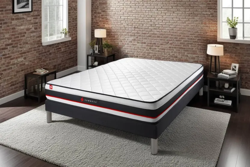 Ensemble Matelas Sommier 160x200 cm - Form