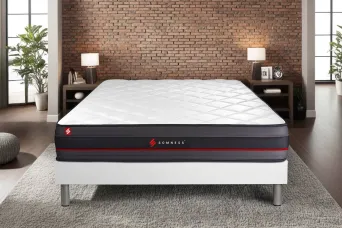 Ensemble Matelas Sommier 140x190 cm - Regen