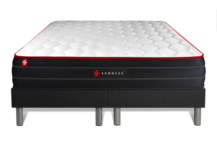 Ensemble Matelas Sommier 2x 90x200 cm - Boost